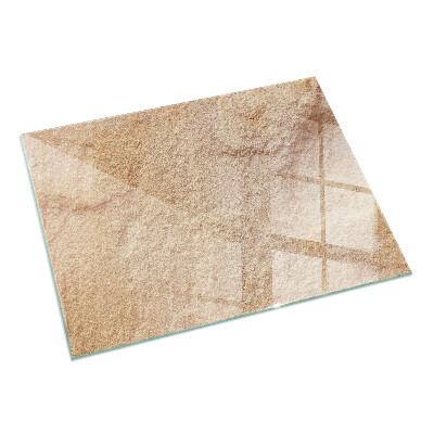 Szkło pod kominek Tekstura naturalnego kamienia