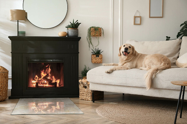 Podkładka pod kominek Naturalny wzór kamienia