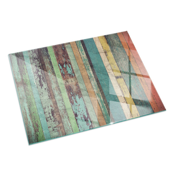 Podkładka pod kominek Deski w różnych odcieniach