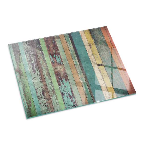 Podkładka pod kominek Deski w różnych odcieniach