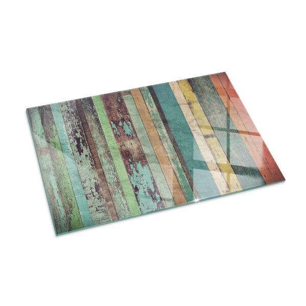 Podkładka pod kominek Deski w różnych odcieniach