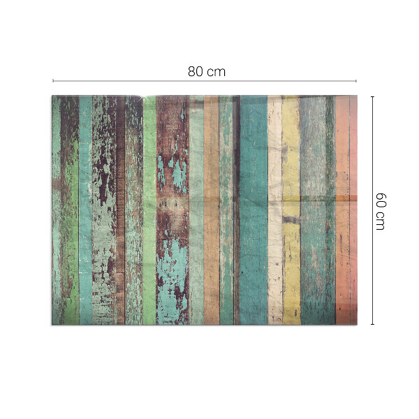 Podkładka pod kominek Deski w różnych odcieniach