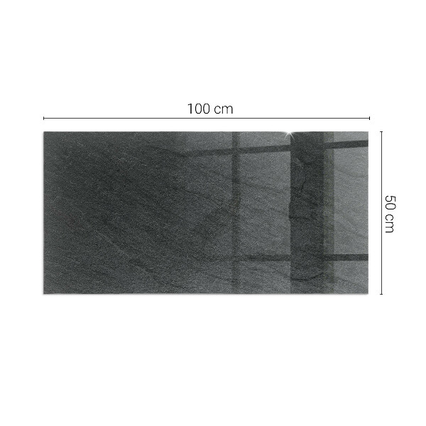 Szkło pod kominek Tekstura kamiennej powierzchni