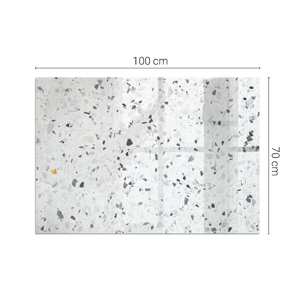 Podkładka pod kominek Wzór kamienny z drobinkami