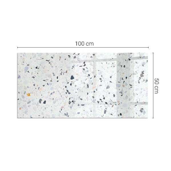 Podkładka pod kominek Wzór kamienny z drobinkami