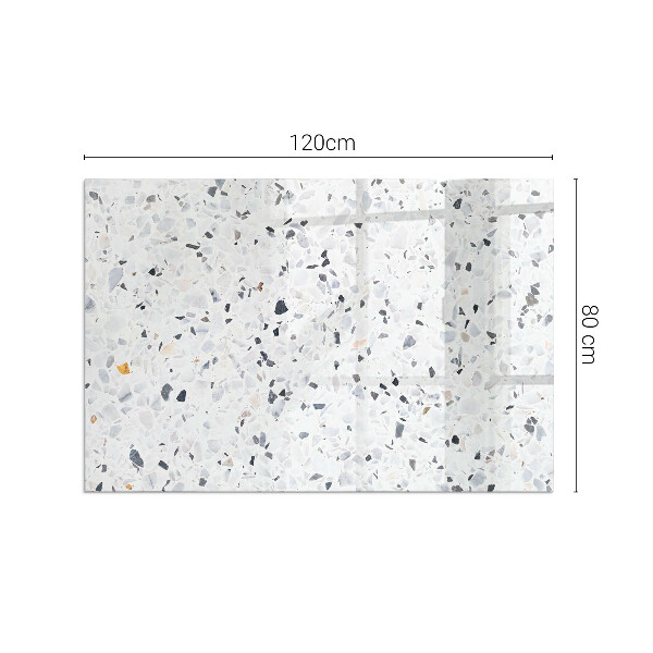 Podkładka pod kominek Wzór kamienny z drobinkami