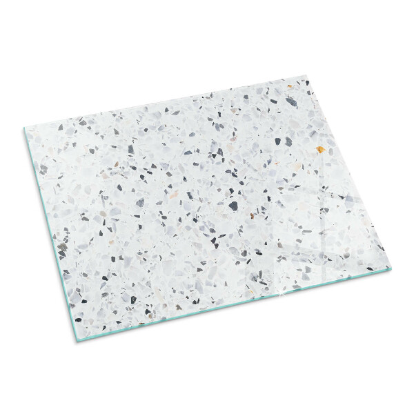 Podkładka pod kominek Wzór kamienny z drobinkami