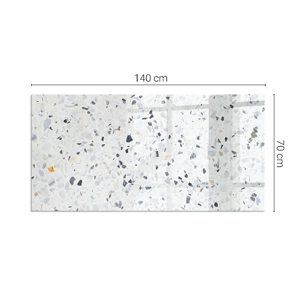 Podkładka pod kominek Wzór kamienny z drobinkami