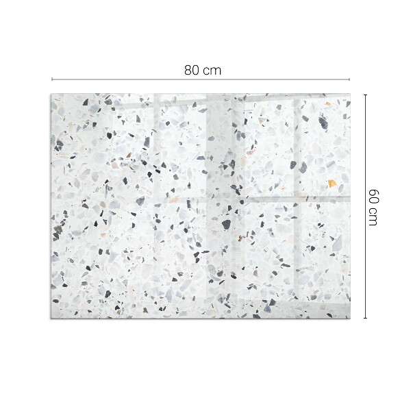 Podkładka pod kominek Wzór kamienny z drobinkami