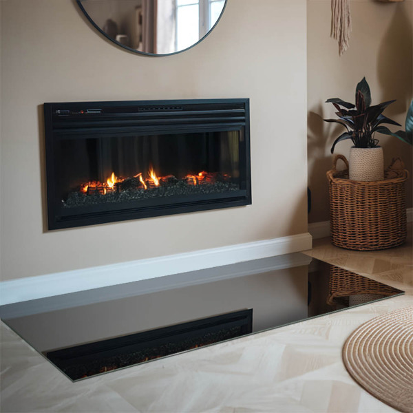 Podkładka pod kominek Kolor Czarny