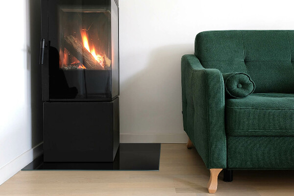 Podkładka pod kominek Kolor Czarny