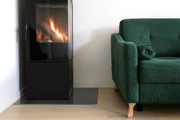 Podkładka pod kominek Kolor Szaro-brązowy