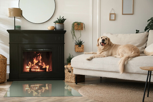 Podkładka pod kominek Kolor Oliwkowy