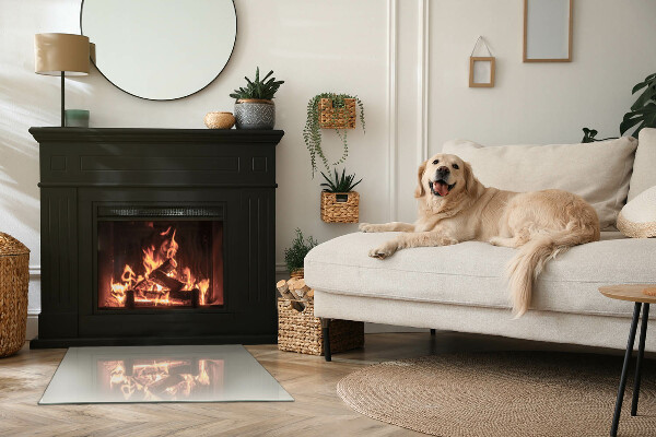 Podkładka pod kominek Kolor Jasnokremowy