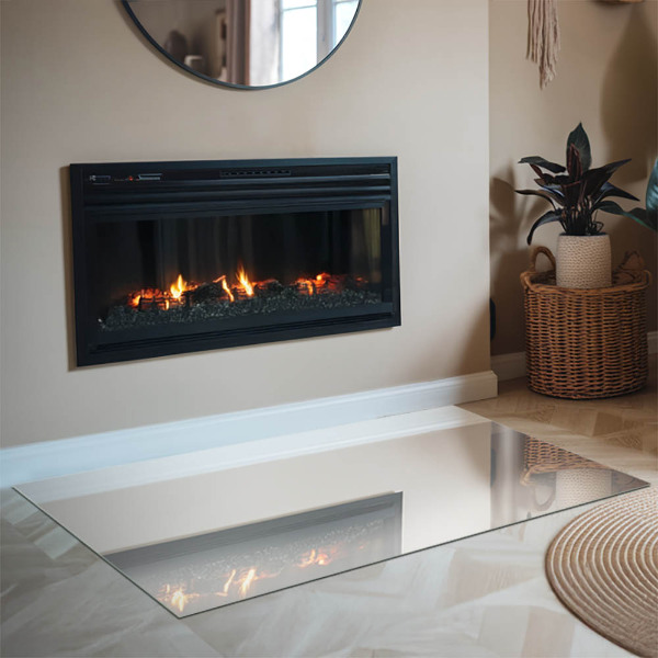 Podkładka pod kominek Kolor Ivory