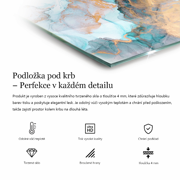 Podstawka pod kozę Wzory mozaikowe w kafelkach