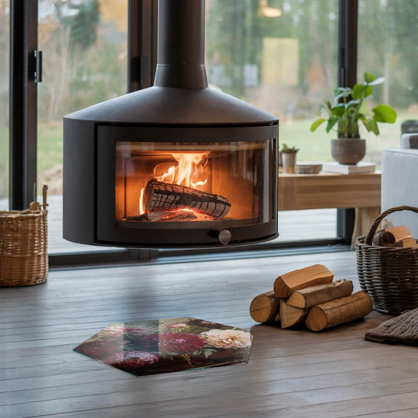 Podstawka pod kozę Kwiatowy bukiet w detalu