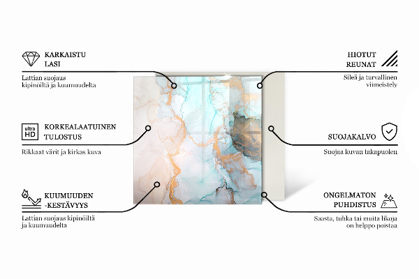 Podstawka pod kozę Naturalny wzór kamienia