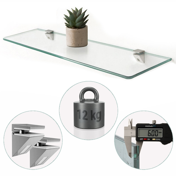 Półka pod lustro 100x13 cm