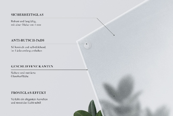 Blat do stolika okrągły półprzezroczysty