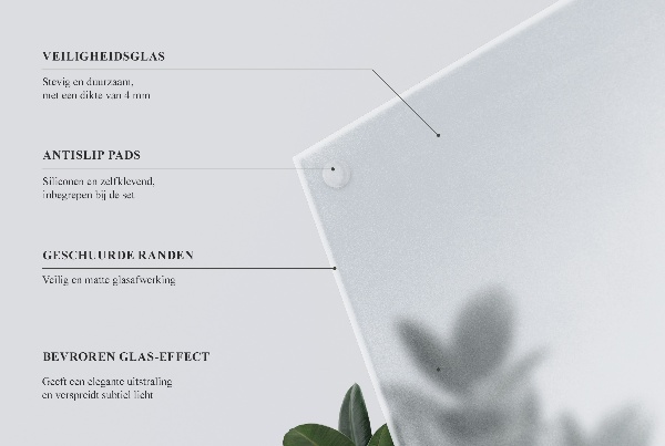 Blat do stolika okrągły półprzezroczysty