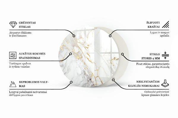 Blat Mozaikowe wzory z ozdobami