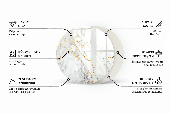 Blat Marmurowy styl z żyłkami