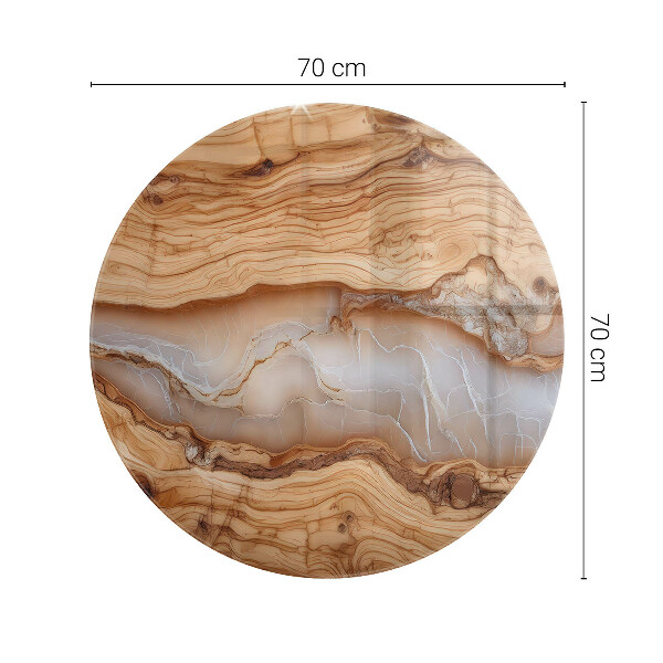 Blat Drewno z żywicznymi akcentami