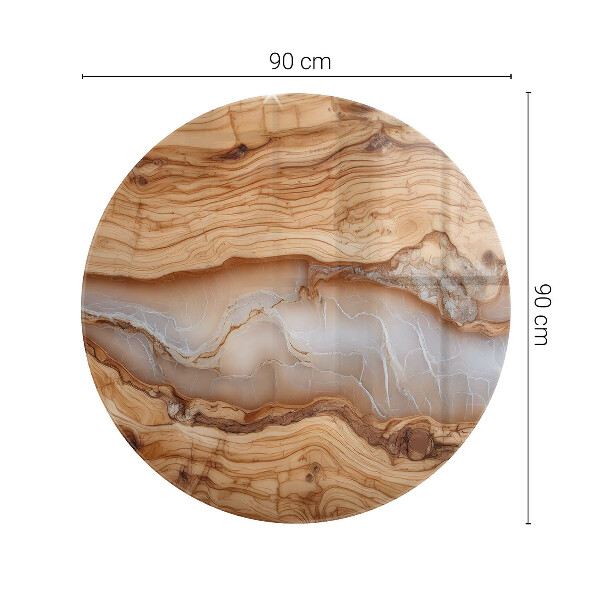 Blat Drewno z żywicznymi akcentami