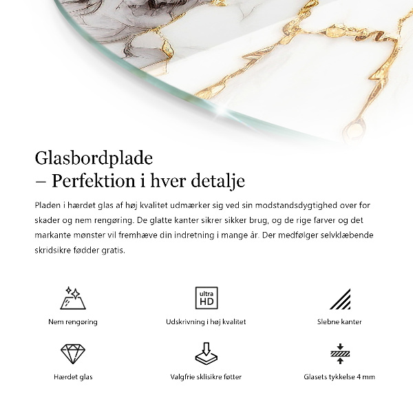 Blat Marmurowy design na powierzchni