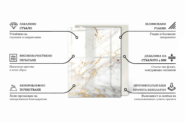 Blat Motyw marmurowej struktury