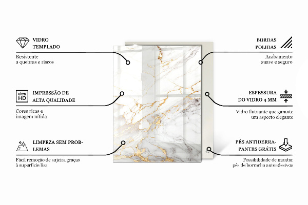 Blat Motyw marmurowej struktury