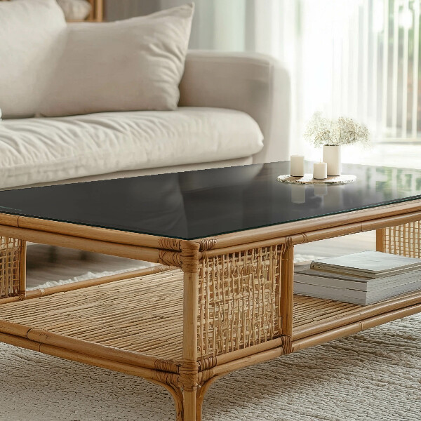 Blat Gładka czerń w stylu