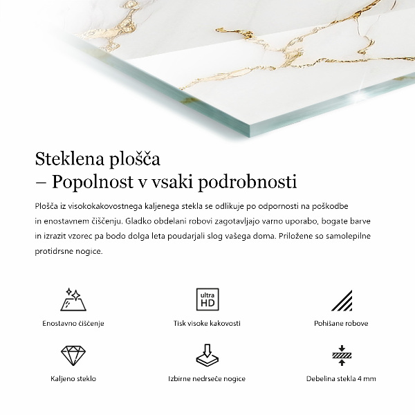 Blat Wzór żyłkowanego marmuru