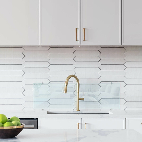 Transparentny panel do kuchni 100x30 cm