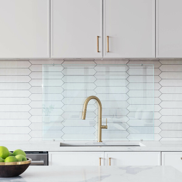 Szkło do kuchni na ścianę transparentne 100x70 cm