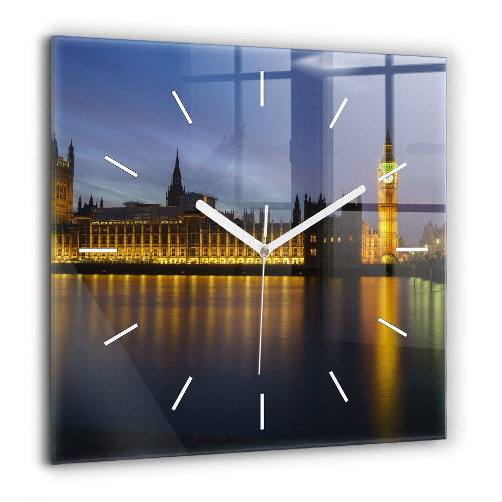 Zegar szklany 60x60 Pałac Winchester w Londynie 
