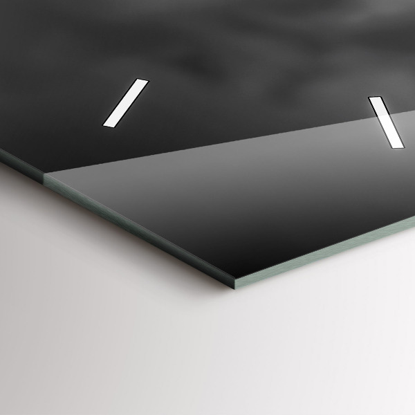 Zegar szklany pionowy Effel Tower Paryż