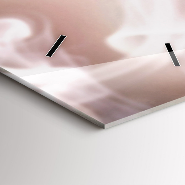 Zegar szklany pionowy Filiżanka kawy