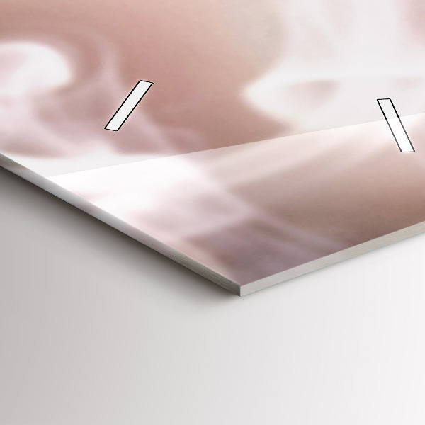 Zegar szklany pionowy Filiżanka kawy