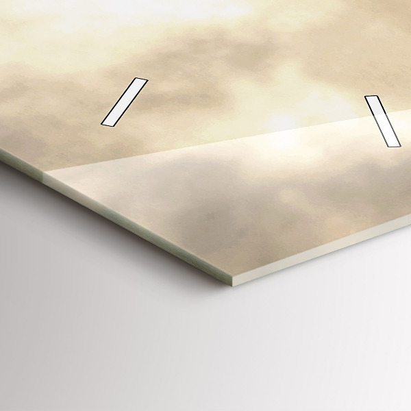 Zegar szklany pionowy Wieżowe w Nowym Jorku