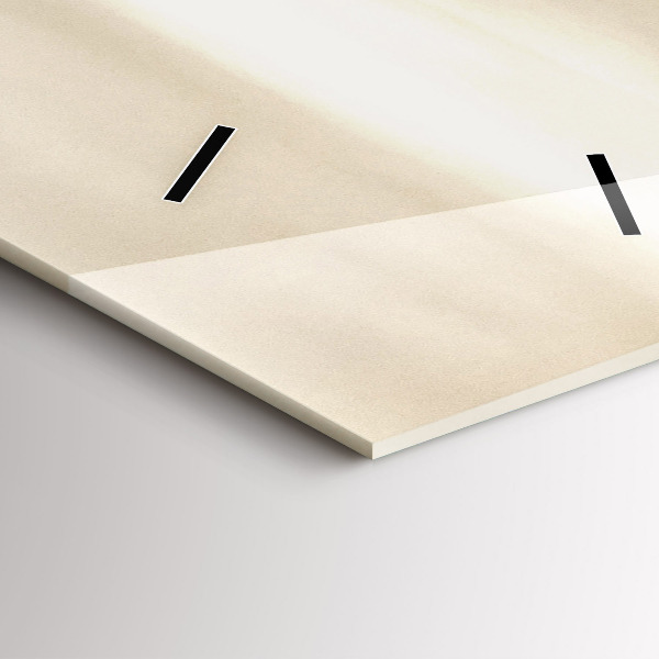 Zegar szklany pionowy Krajobraz panorama Paryża