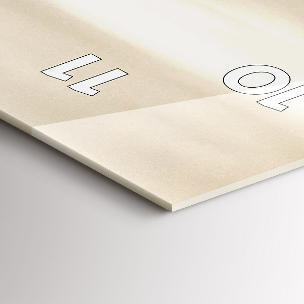 Zegar szklany pionowy Krajobraz panorama Paryża