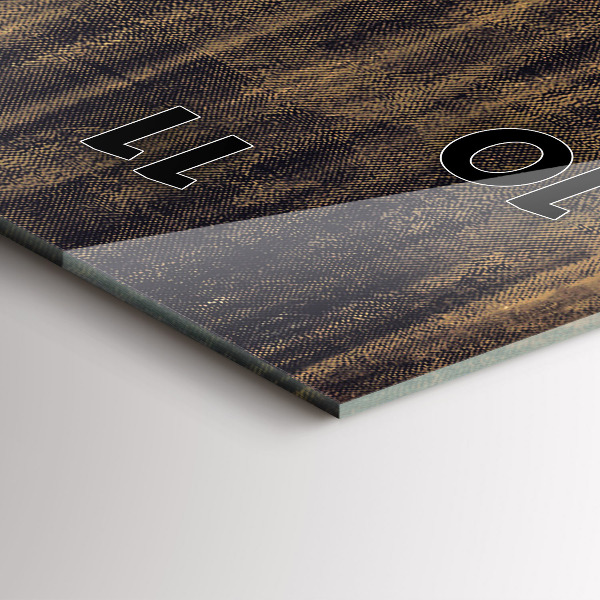 Zegar szklany pionowy Impresjonizm w sztuce Rynek