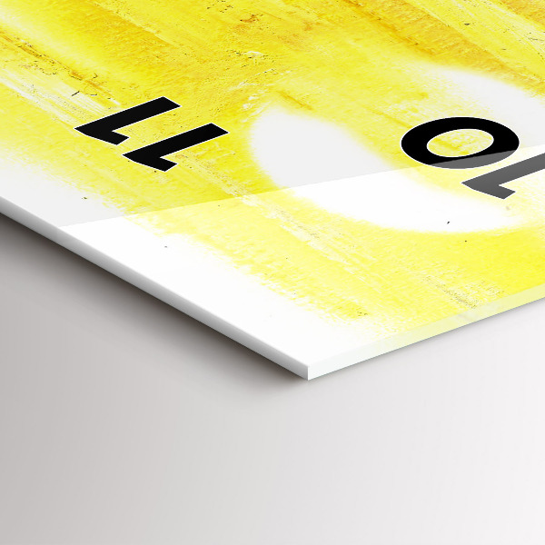 Zegar szklany pionowy Wenecja Most Rialto