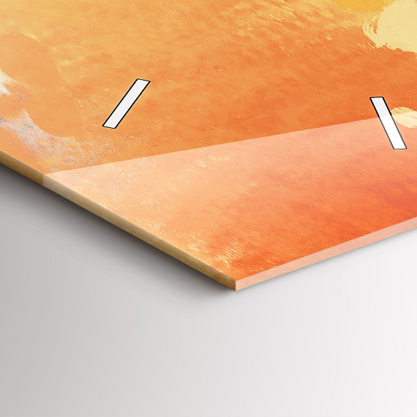 Zegar szklany pionowy Platoniczna miłość