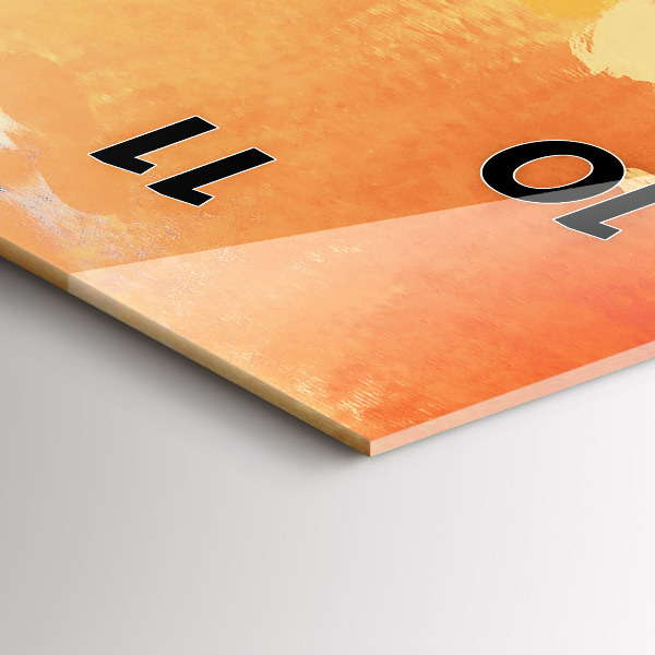 Zegar szklany pionowy Platoniczna miłość