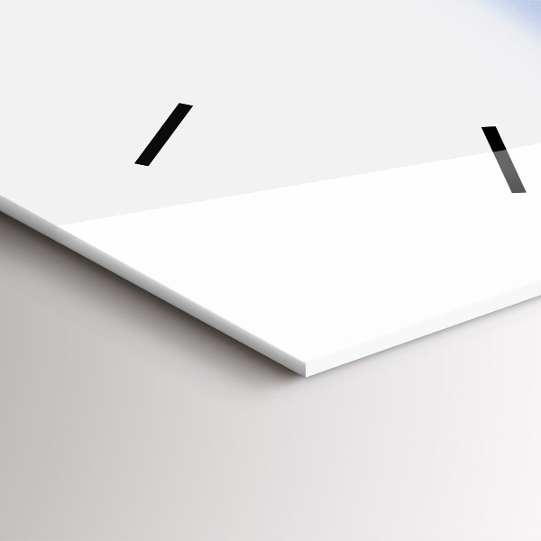 Zegar ścienny pionowy Widok pod wodą