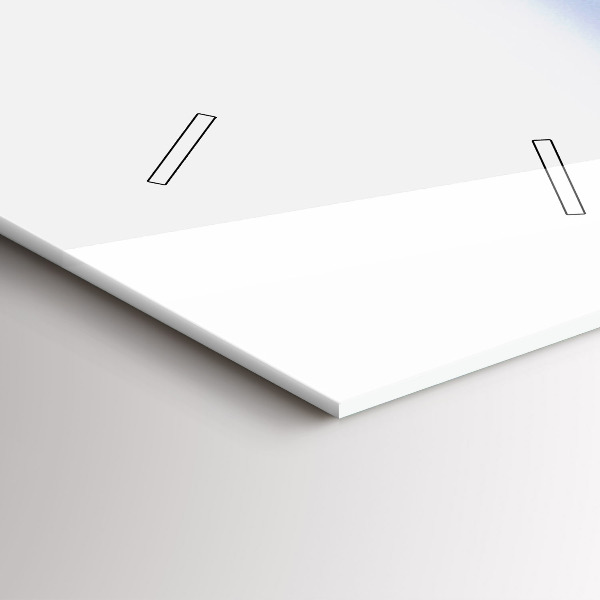 Zegar ścienny pionowy Widok pod wodą