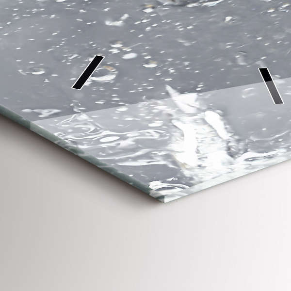 Zegar ścienny pionowy Cytrusy w wodzie